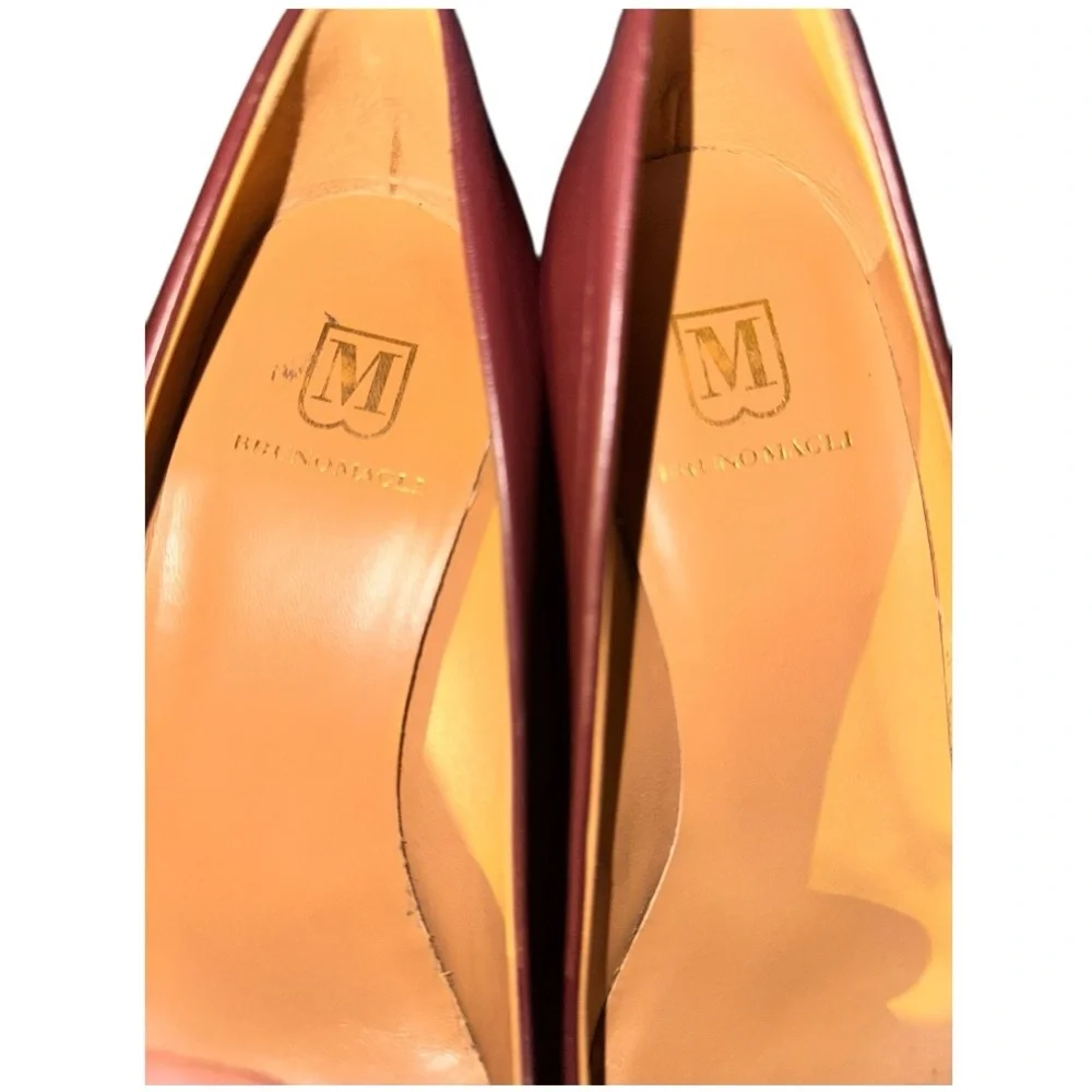 Bruno Magli Women’s Tara 2.5” Pump in Bordeaux Red Size 39 (US 9) GUC